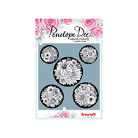 Penelope Dee - Georgina Collection - Acrylic Floral Motifs