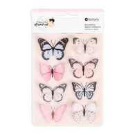 Rosie's Studio - Beautiful Dreamer Collection - Butterfly Embellishment