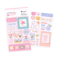 Rosie's Studio - Born To Bloom Collection - Chipboard Embellishments (2sheets)