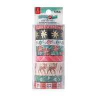 Vicki Boutin - Peppermint Kisses Collection - Washi Tape - Gold Foil (8 Piece)