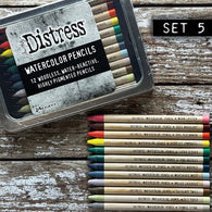 Tim Holtz - Distress Watercolour Pencils - Set 5