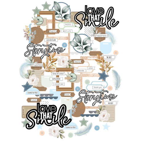 Uniquely Creative - Boho Soul Collection - Die Cuts