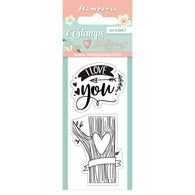 Stamperia - Love Story Collection Stamp - I Love You 4