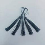 Bookmark Tassels - Dark Silver 130mm (5pcs)