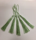 Bookmark Tassels - Soft Lime 130mm (5pcs)