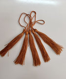 Bookmark Tassels - Umber 130mm (5pcs)