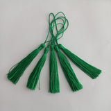 Bookmark Tassels - Green 130mm (5pcs)