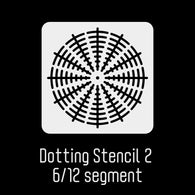 6"x6" Dotting Stencil 2