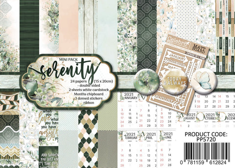 Celebr8 - Serenity Bliss Collection - Mini Paper Pad