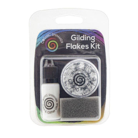 Creative Expressions - Gilding Flakes Kit - Silver Moon