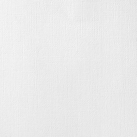 AC Cardstock - Textured - White (1 Sheet)