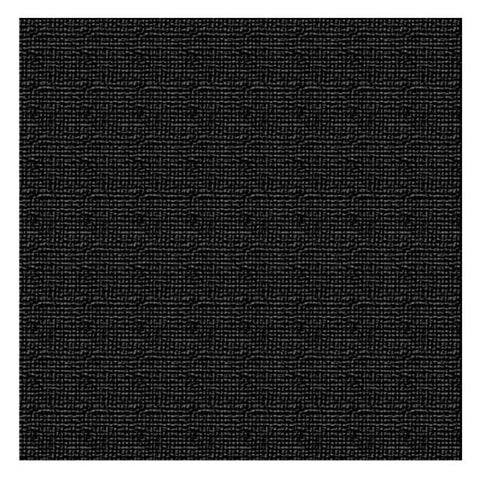 Couture Creations - Textured Cardstock - Black/Obsidian (216gsm, 1 Sheet)