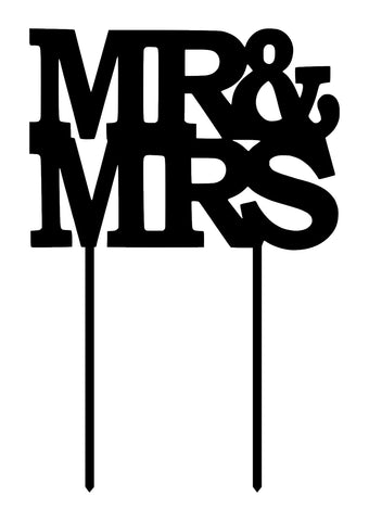 Cake Topper - Mr&Mrs 5