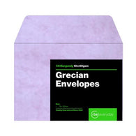 C6 Grecian Envelopes - Burgundy (10's)
