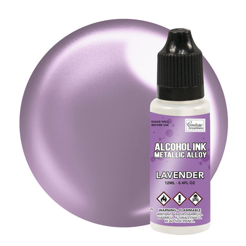 Couture Creations - Alcohol Ink - Metallic Alloy - Lavender 12ml