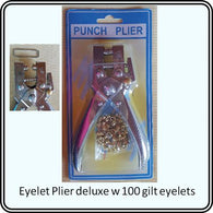 W&M - Eyelet Plier Delux and Eyelets