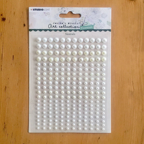 Studio Light - Essentials Self Adhesive Pearls - Neutrals nr.01