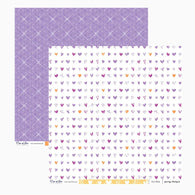 Cup Of Tea - Fancy Oranges Collection - Purple Hearts