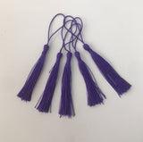 Bookmark Tassels - Purple 130mm (5pcs)