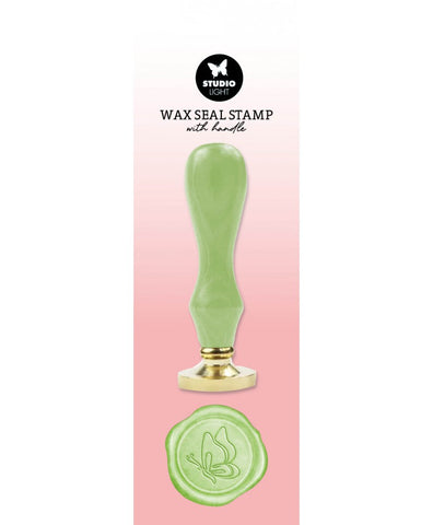 Studio Light - Wax Stamp With Handle - Green Butterfly nr.10