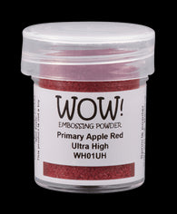 Wow - Embossing Powder - Primary Apple Red - Ultra High 15ml